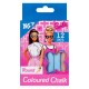 Крейда «Barbie» кольорова кругла з 12 шт, ТМ Yes