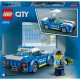 Конструктор «Поліцейський автомобіль» на 94 деталі, у коробці 16х5х14 см, ТМ Lego