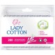 Ватні палички 200 шт у пакеті, Lady Cotton