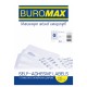 Етикетки з клейким шаром 70х29,7 мм 30 шт, 100 аркушів, ТМ Buromax