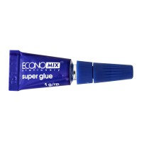 Супер-клей 1 г, 6 шт. на блістері, ТМ Economix