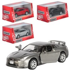 Машина «2009 Nissan GR-R R3» металева інерційна з дверима що відкриваються, в асортименті, у коробці 16х7,5х8 см