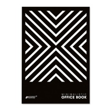 Канцелярська книга А4 на 96 аркушів у клітинку на скобі з картонною обкладинкою, ТМ Brisk