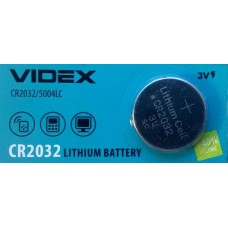 Батарейка «Videx» CR 2032 / 5 BL