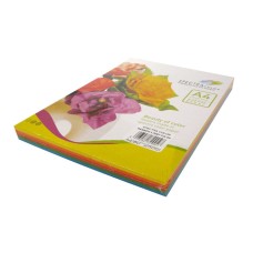 Папір кольоровий А4 250 аркушів на 5 кольорів 80г/м2, інтенсив мікс, SPECTRA COLOR