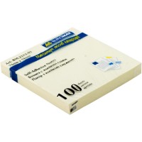 Блок паперу клеєний 76х76 мм 100 аркушів жовтий, ТМ Buromax