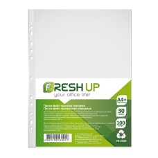 Файл А4+ 30 мкм фактура «глянець» 100 шт, ТМ Fresh UP