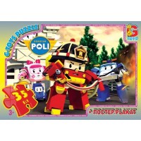 Пазли «Робокар Полі» на 35 елементів, ТМ G-Toys