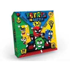 Гра настільна «Tetris IQ battle 3 in 1» розважальна, у коробці 25х25х4 см, ТМ Данко Тойс