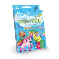 Гра настільна «ФортУно Cute Unicorns» розвиваюча, у коробці 9х13,5х2,5 см, ТМ Данко Тойс