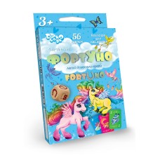 Гра настільна «ФортУно Cute Unicorns» розвиваюча, у коробці 9х13,5х2,5 см, ТМ Данко Тойс